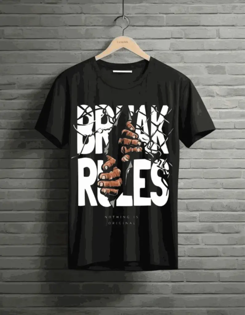 Premium Cotton Black T-Shirt